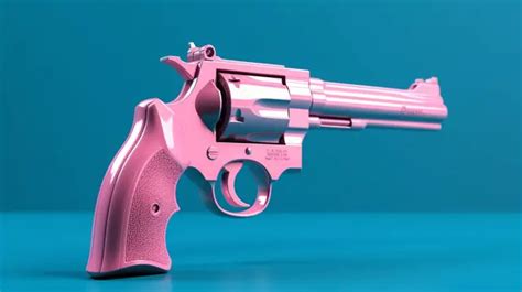 粉色桃紅色 手槍格局